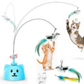 CATPICK Automatic Interactive Cat Toy, Flying Bird Wand for Indoor Cats