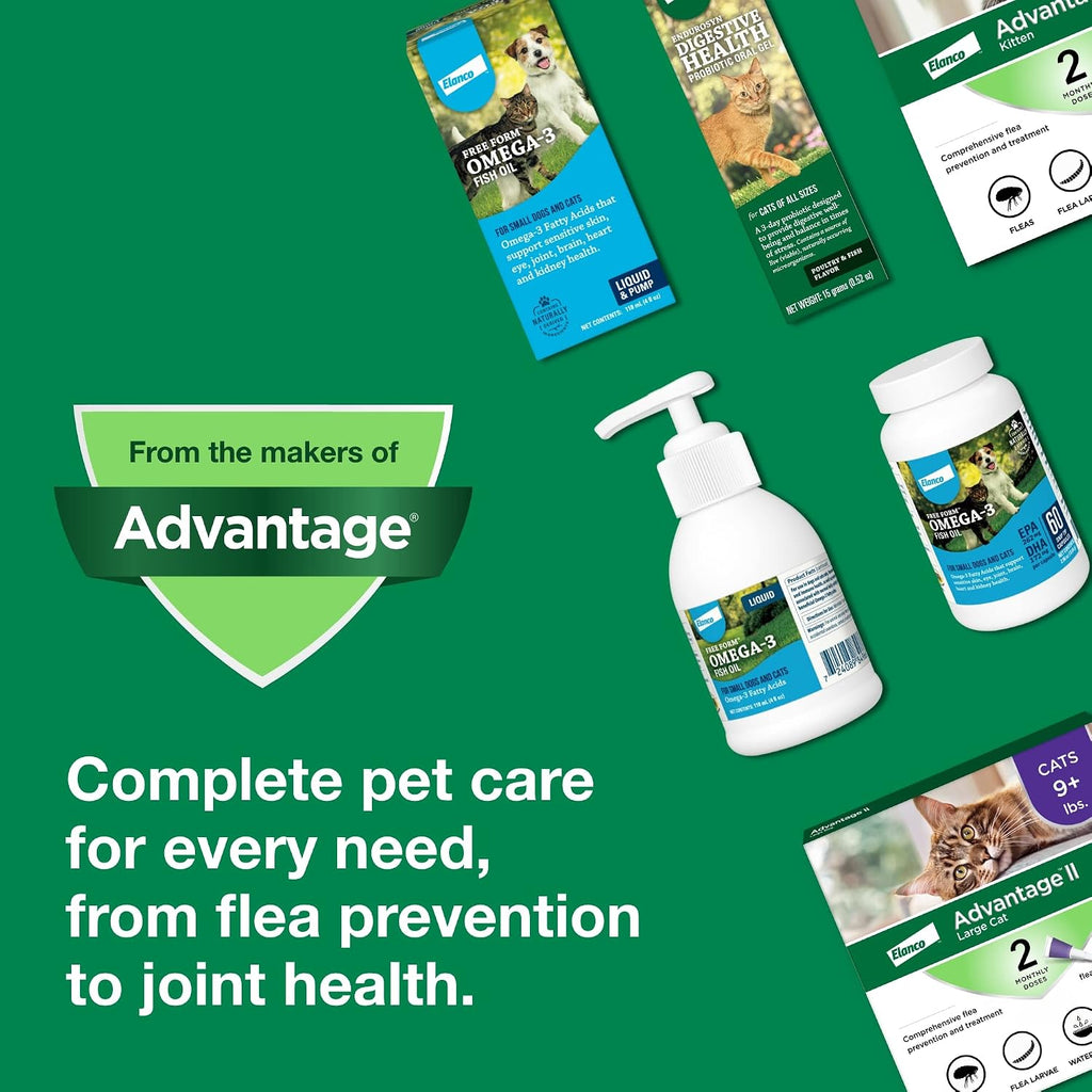 Advantage II Large Cat Topical Flea Treatment & Prevention, 6ct